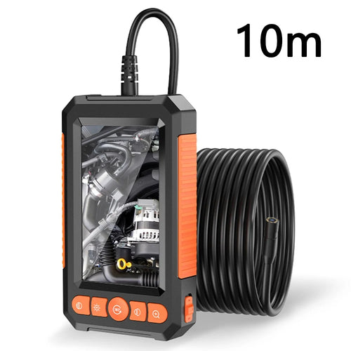 C43 10m Wire 8mm Single Lens Inspection Borescope 1080P Camera Endoscope with 4.3 inch Screen - 1