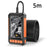 C43 5m Wire 8mm Single Lens Inspection Borescope 1080P Camera Endoscope with 4.3 inch Screen - 1