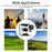 KAEMEASU KM-G800H Golfing Range Finder 5-800m Laser Rangefinder - White - 4