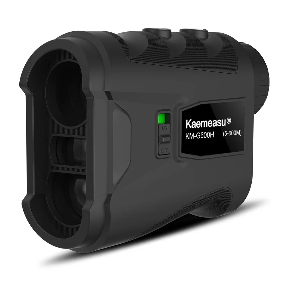 KAEMEASU KM-G600H Golfing Range Finder 5-600m Laser Rangefinder - Black - 1