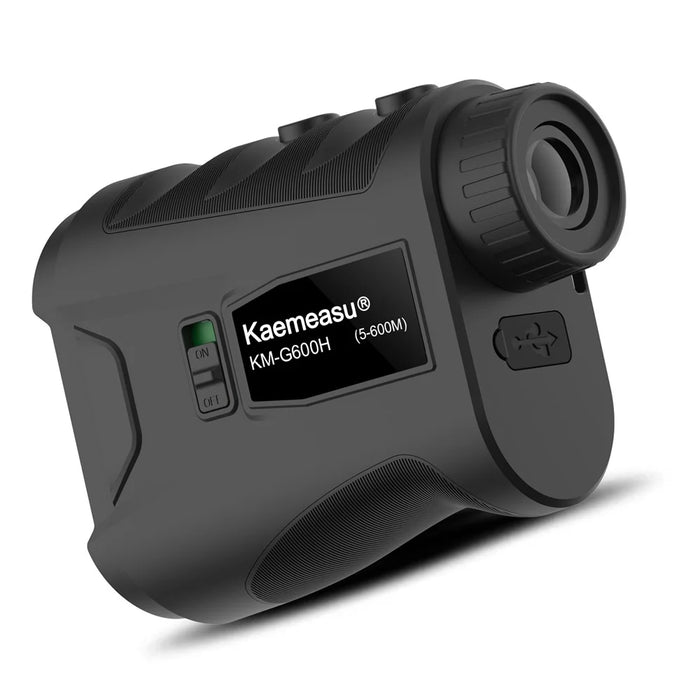 KAEMEASU KM-G600H Golfing Range Finder 5-600m Laser Rangefinder - Black - 3