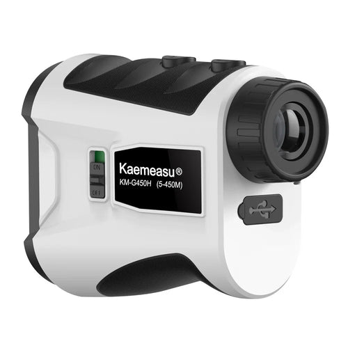 KAEMEASU KM-G450H Golfing Range Finder 5-450m Laser Rangefinder - White - 1