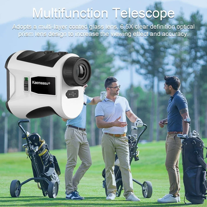 KAEMEASU KM-G450H Golfing Range Finder 5-450m Laser Rangefinder - White - 2