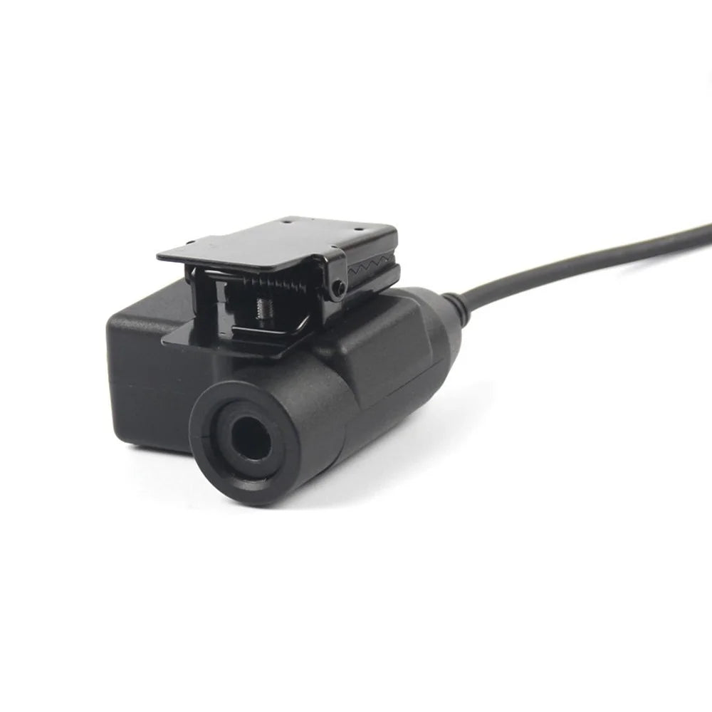 Z113 Standard Version 3.5mm Jack U94 PTT Cable Headset Adapter for Walkie Talkie / Phone - 6