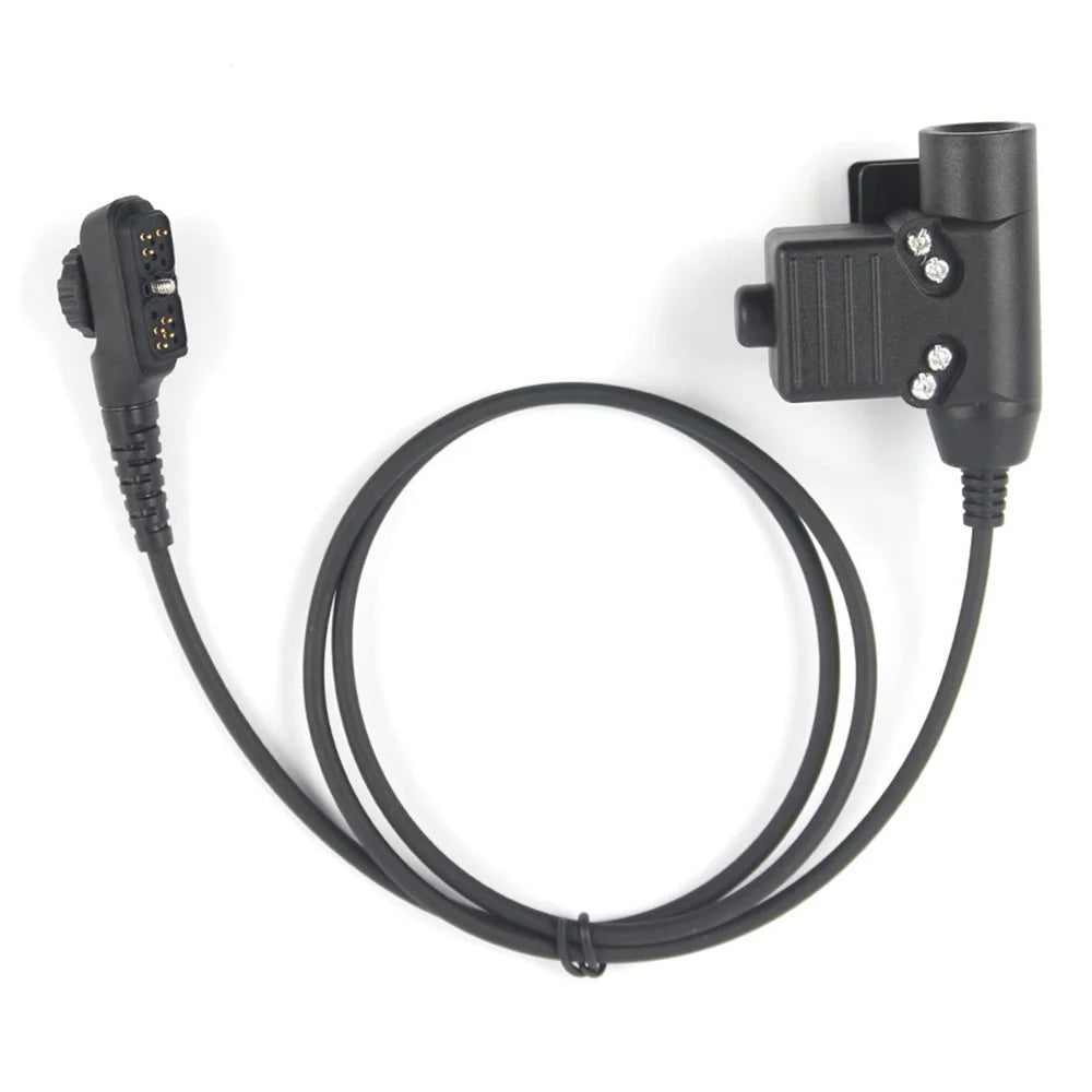 Ham Radio Walkie Talkie U94 PTT Headset Adapter for Hytera PD700  /  PD780  /  PD782  /  PD785  /  PD788 Radio Headphone - 3