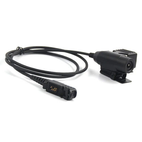Ham Radio Walkie Talkie U94 PTT Headset Adapter for Motorola Xir P6600  /  P6620  /  DP2400  /  MTP3250  /  DEP550 - 1
