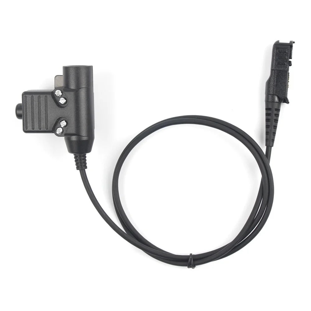 Ham Radio Walkie Talkie U94 PTT Headset Adapter for Motorola Xir P6600  /  P6620  /  DP2400  /  MTP3250  /  DEP550 - 4