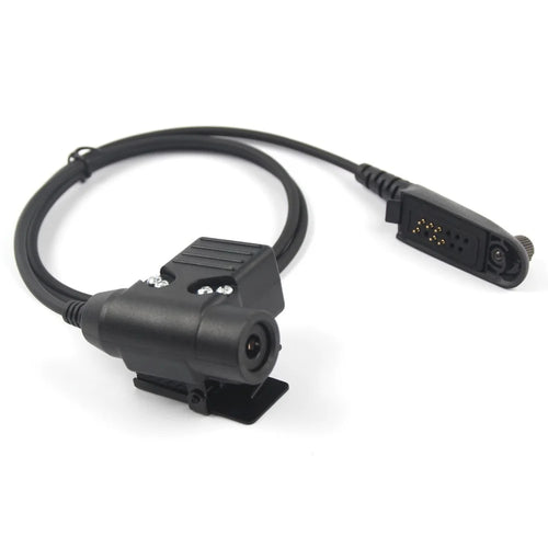 Ham Radio Walkie Talkie U94 PTT Headset Adapter for Motorola GP140  /  GP320  /  GP328  /  GP338  /  GP380 - 1