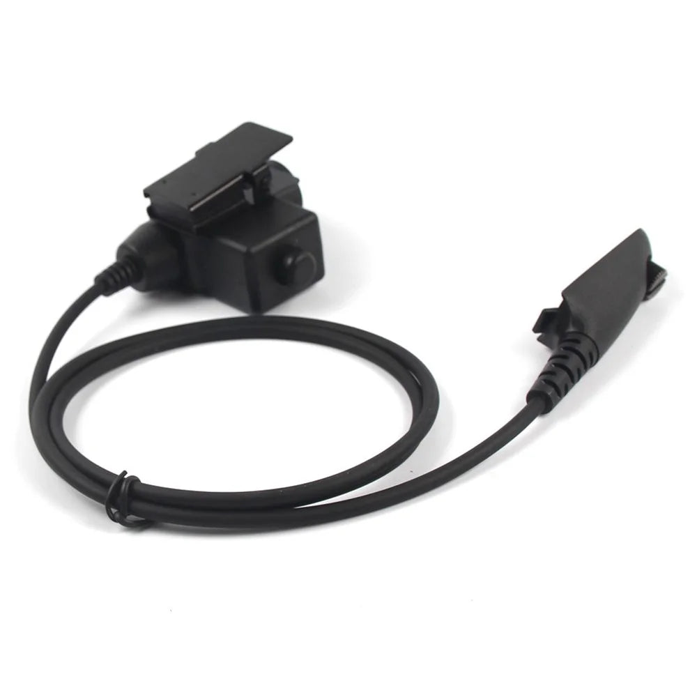 Ham Radio Walkie Talkie U94 PTT Headset Adapter for Motorola GP140  /  GP320  /  GP328  /  GP338  /  GP380 - 2