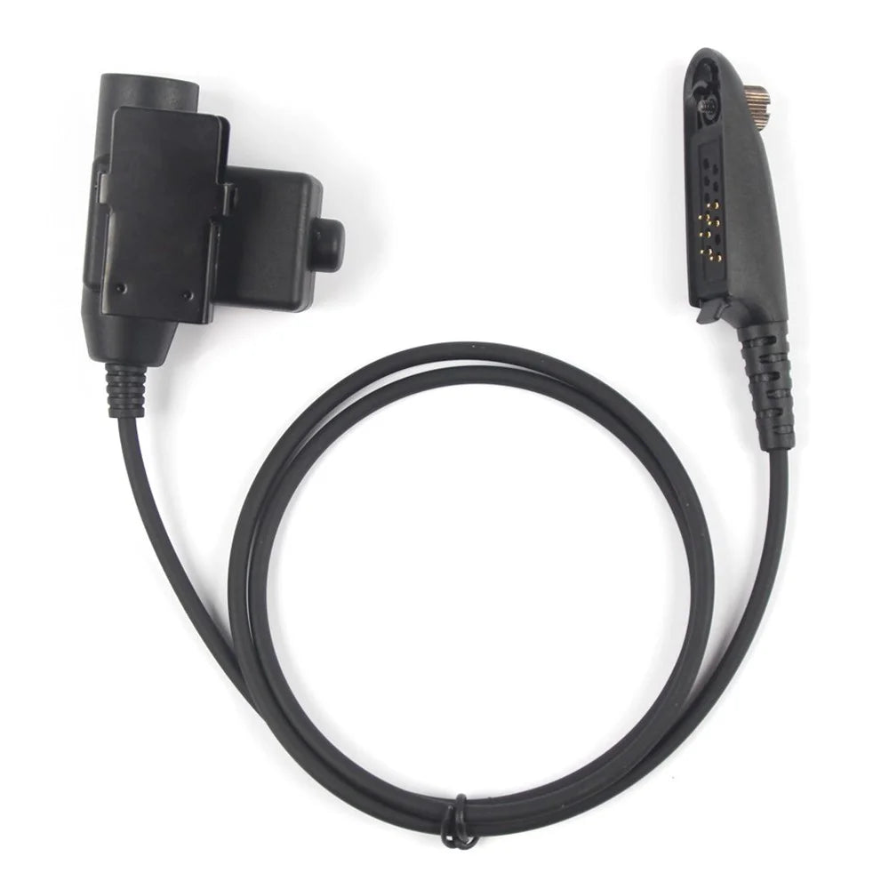 Ham Radio Walkie Talkie U94 PTT Headset Adapter for Motorola GP140  /  GP320  /  GP328  /  GP338  /  GP380 - 3