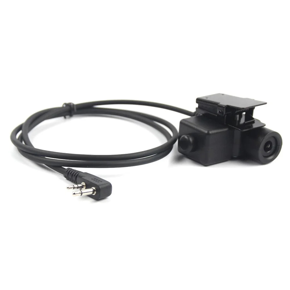 Ham Radio Walkie Talkie U94 PTT Headset Adapter for ICOM IC-V8  /  IC-V80  /  IC-V82 - 2