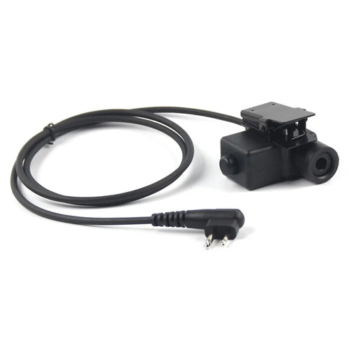 Ham Radio Walkie Talkie U94 PTT Headset Adapter for Motorola CP88 / CP100 / CP150 / CP200 / CT150 - 1