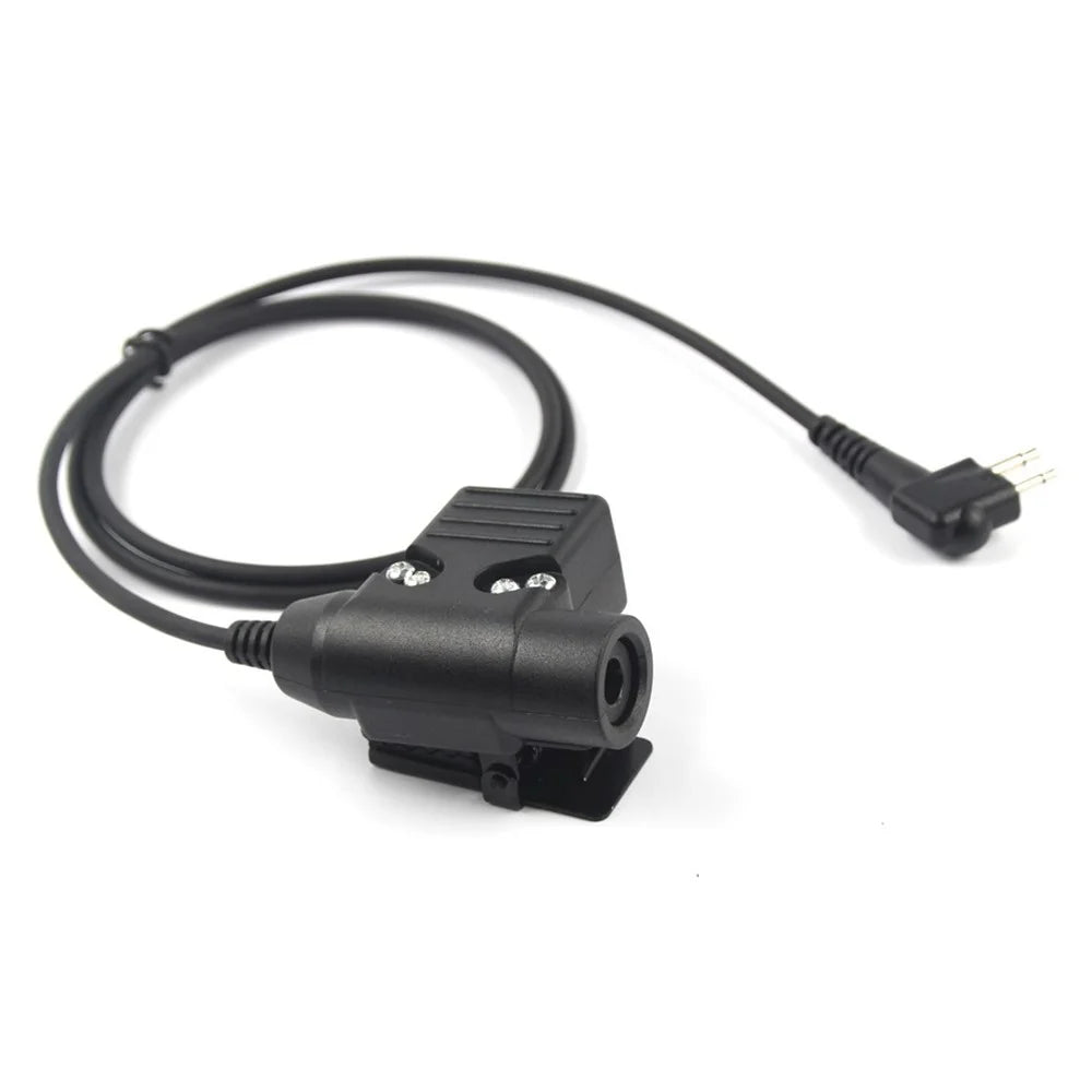 Ham Radio Walkie Talkie U94 PTT Headset Adapter for Motorola CP88 / CP100 / CP150 / CP200 / CT150 - 2