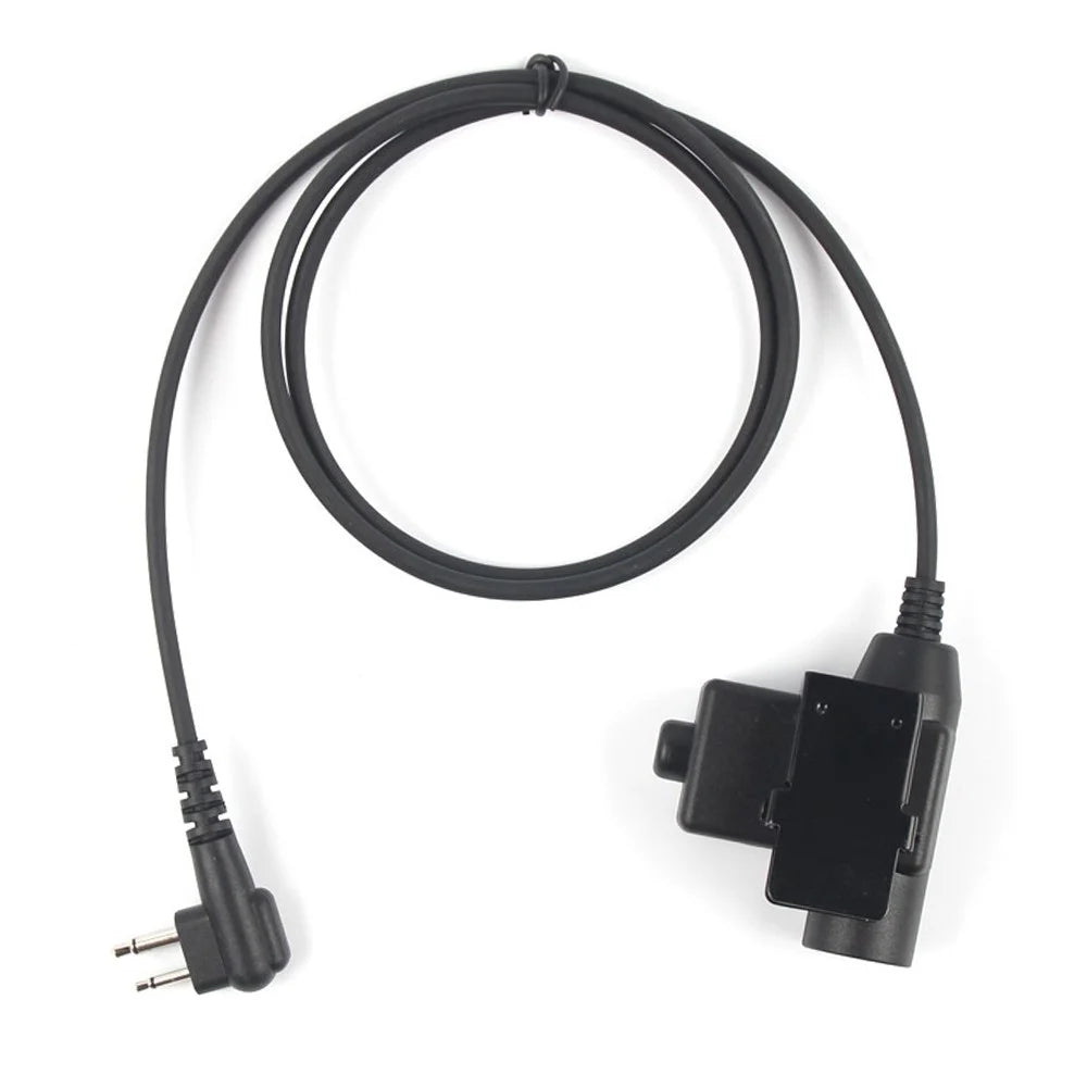 Ham Radio Walkie Talkie U94 PTT Headset Adapter for Motorola CP88 / CP100 / CP150 / CP200 / CT150 - 5