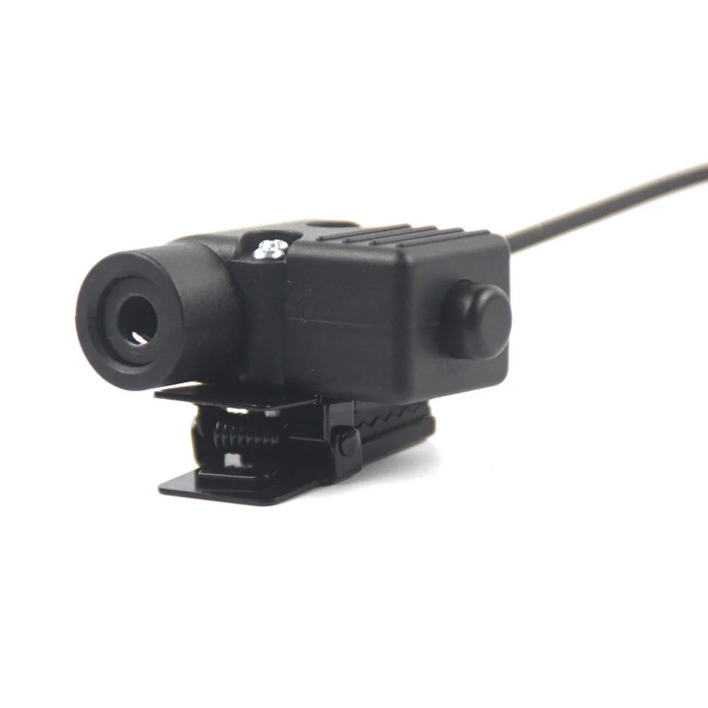2.5mm Jack Ham Radio Walkie Talkie U94 PTT Headset Adapter for Motorola Talkabout T5428 / TLKR T80 / EM1000 / EM1000R / EM1010TPR - 7