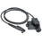 Walkie Talkie Headset Adapter U94 PTT Cable for Motorola GP328Plus Two Way Radio - 2