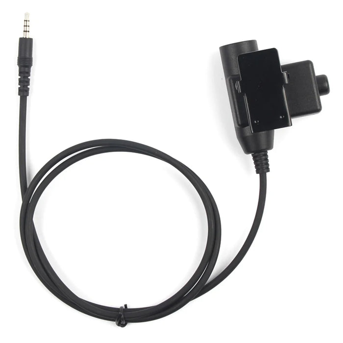 Ham Radio 7.1mm Speaker Microphone with U94 PTT for Iphone / Samsung / HTC Cellphone with 3.5mm Jack - 5