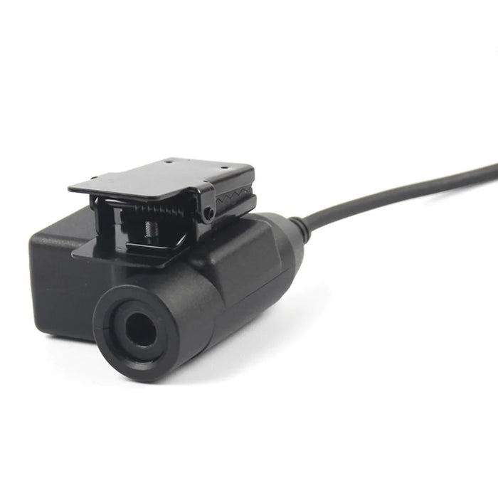 Ham Radio 7.1mm Speaker Microphone with U94 PTT for Iphone / Samsung / HTC Cellphone with 3.5mm Jack - 7