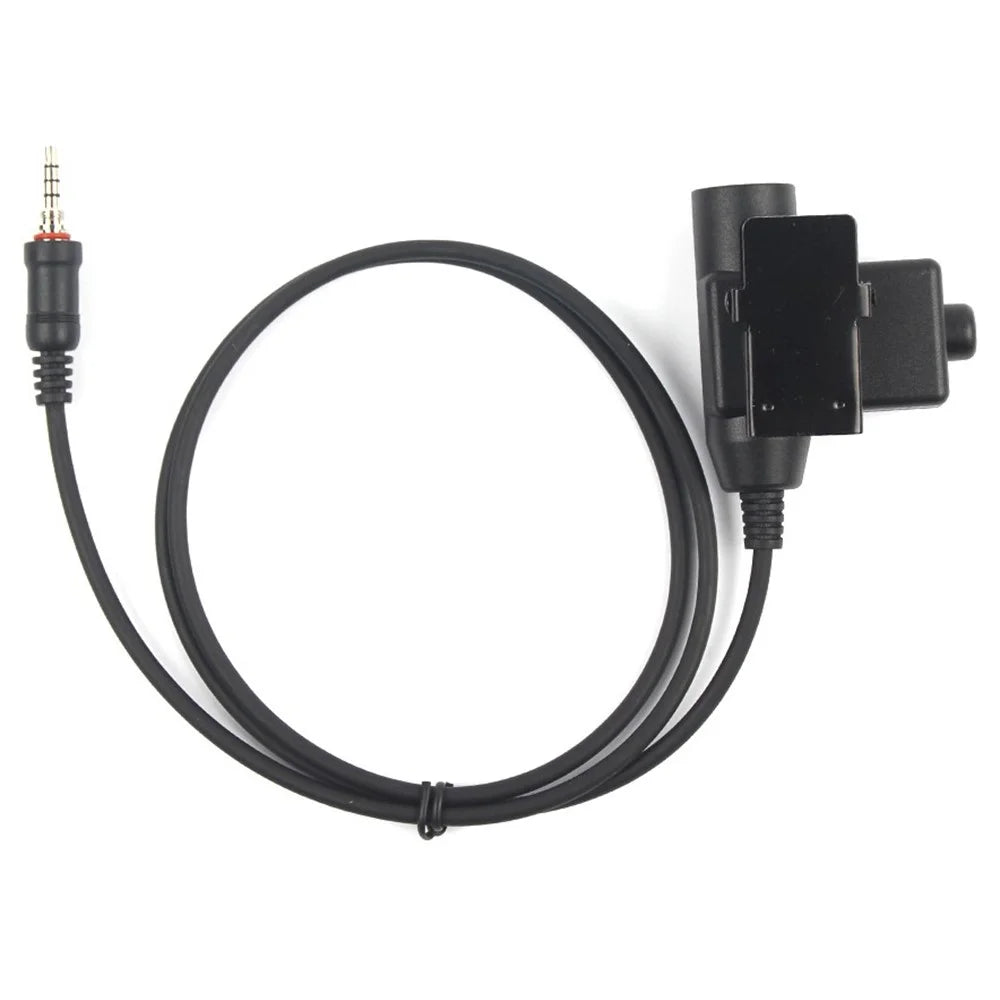 Ham Radio Walkie Talkie U94 PTT Headset Adapter for Yaesu Vertex VX-120 / VX-127 / VX-6R / VX-7R / VX-6E - 3