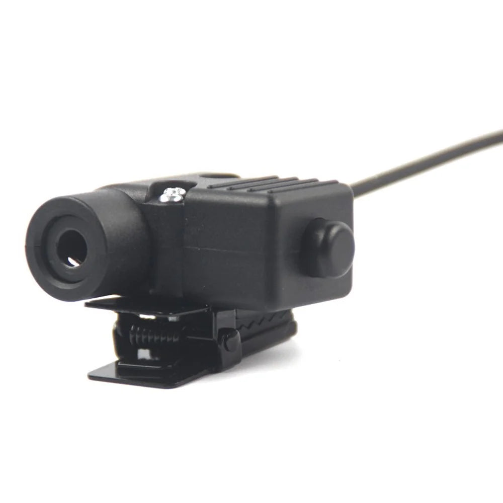Ham Radio Walkie Talkie U94 PTT Headset Adapter for Yaesu Vertex VX-120 / VX-127 / VX-6R / VX-7R / VX-6E - 7