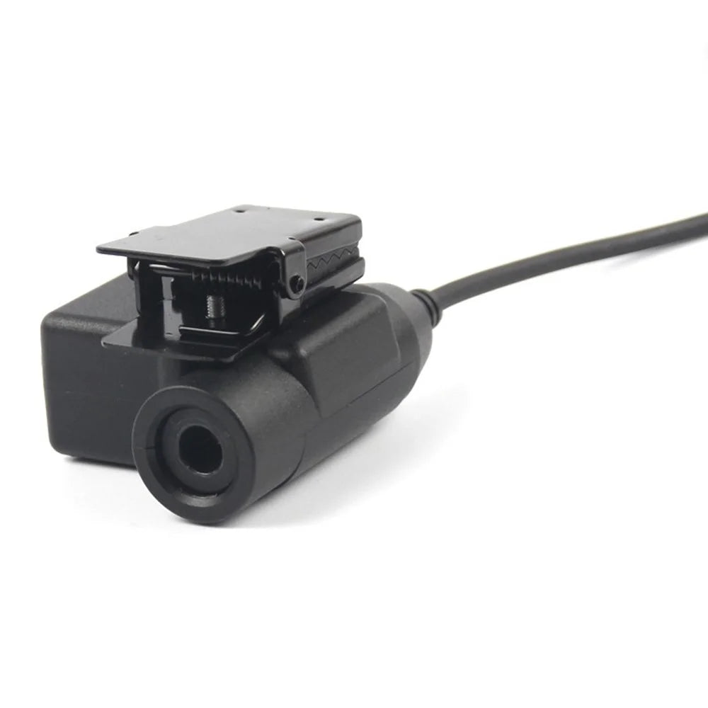 Ham Radio Walkie Talkie U94 PTT Headset Adapter 3.5mm 1-Pin for Yaesu Vertex VX-1R / VX-2R / VX-3R / VX-5R / VX-210 - 6