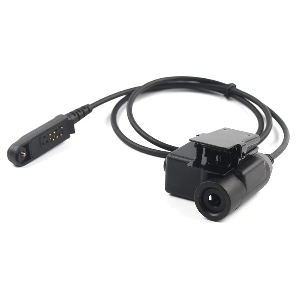 For Baofeng UV-9R / UV-9R Plus / UV-XS Ham Radio Walkie Talkie U94 PTT Headset Adapter - 1