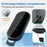 RF433 Remote Control Touch Switch 4 Gang 2.5D Tempered Glass Wireless Interruptor Switch - Black - 5