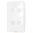 MG-KG101 WiFi+433 Dual Mode 4 Gang 10A Touch Smart Switch Tuya APP Voice Control Wall Light Switch, US Plug / White - 1