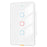 MG-KG101 WiFi+433 Dual Mode 3 Gang 10A Touch Smart Switch Tuya APP Voice Control Wall Light Switch, US Plug / White - 1