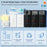 MG-KG101 WiFi+433 Dual Mode 3 Gang 10A Touch Smart Switch Tuya APP Voice Control Wall Light Switch, US Plug / White - 2