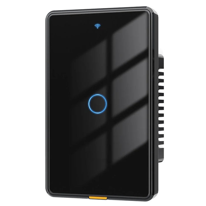 MG-KG101 WiFi+433 Dual Mode 1 Gang 10A Touch Switch Tuya APP Voice Control Smart Switch, US Version / Black - 1