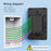 MG-KG101 WiFi+433 Dual Mode 1 Gang 10A Touch Switch Tuya APP Voice Control Smart Switch, US Version / Black - 5