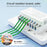 MG-KG101 WiFi+433 Dual Mode 1 Gang 10A Touch Smart Switch Tuya APP Voice Control Wall Light Switch, US Plug / White - 2