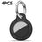 4Pcs for Apple AirTag Bluetooth-compatible Locator PC Protective Case Anti-Drop Cover - 1