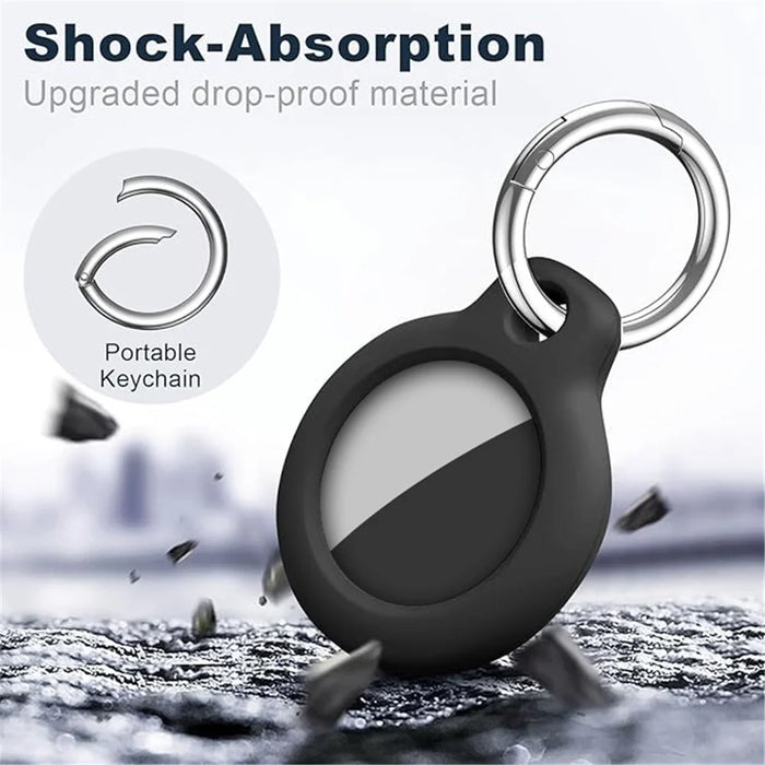 4Pcs for Apple AirTag Bluetooth-compatible Locator PC Protective Case Anti-Drop Cover - 3