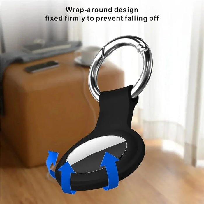 4Pcs for Apple AirTag Bluetooth-compatible Locator Soft Silicone Protective Case Anti-Drop Cover - 2