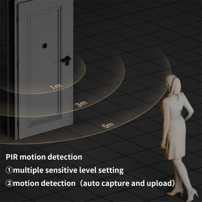 X10 Motion Detection Wireless WiFi Doorbell Phone APP Voice Intercom Video Talk Smart Door Bell - 7