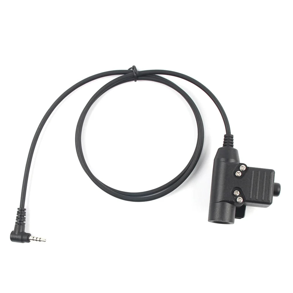 Ham Radio 7.1mm Adapter Speaker Microphone with U94 PTT for Yaesu Vertex VX-1R  /  VX-2R  /  VX-3R  /  VX-5R  /  VX-210 - 2