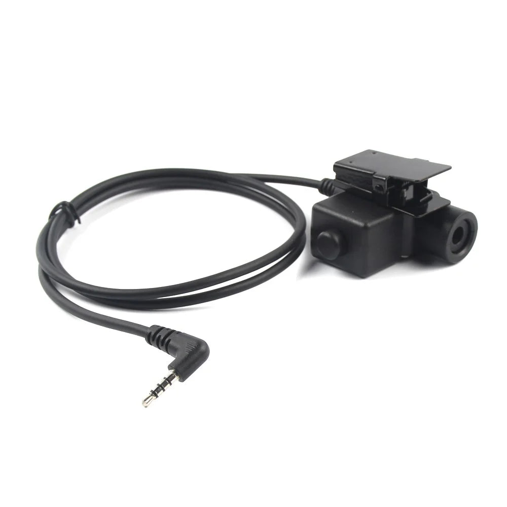 For Xiaomi Mijia Smart Walkie Talkie 1S / Lite Ham Radio 7.1mm Adapter Speaker Microphone with U94 PTT - 5
