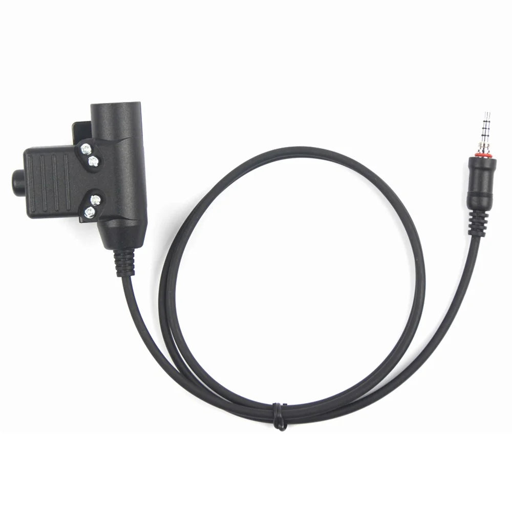 Ham Radio 7.1mm Adapter Speaker Microphone with U94 PTT for Yaesu Vertex VX-120  /  VX-127  /  VX-6R  /  VX-7R  /  VX-6E - 3