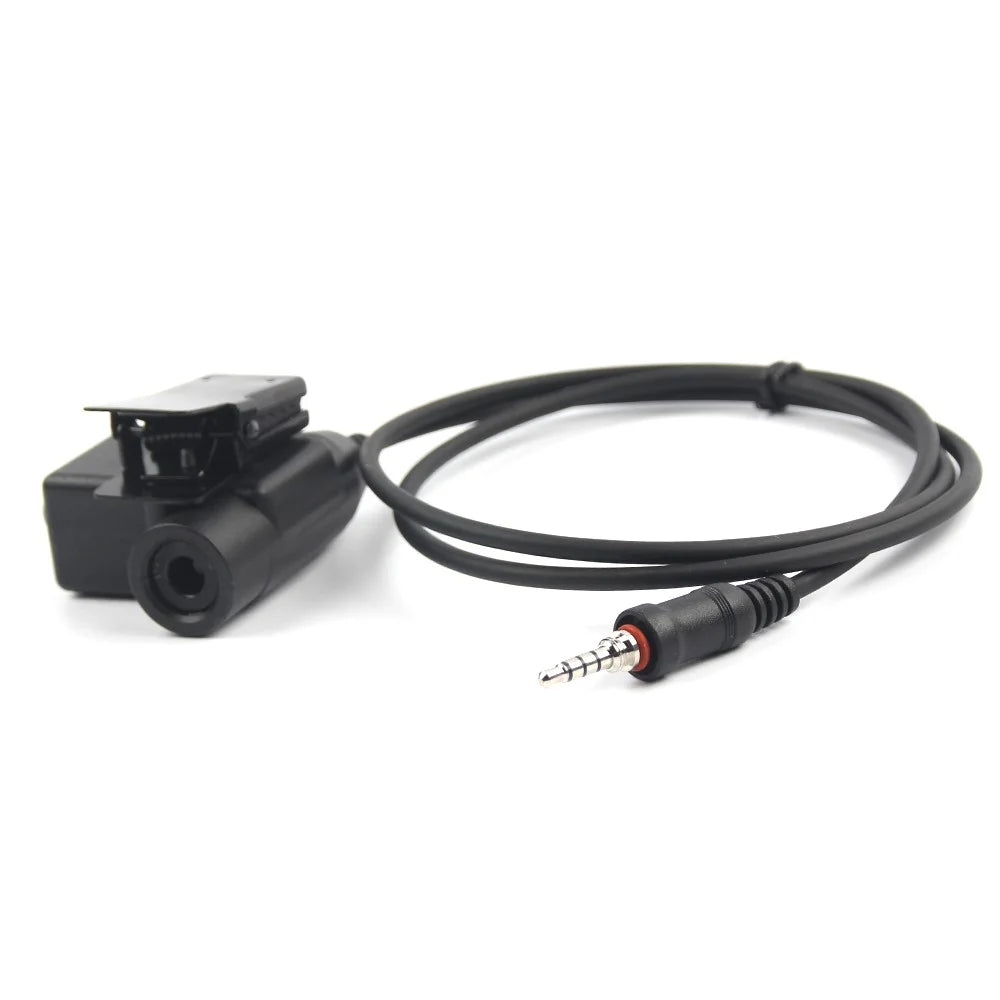 Ham Radio 7.1mm Adapter Speaker Microphone with U94 PTT for Yaesu Vertex VX-120  /  VX-127  /  VX-6R  /  VX-7R  /  VX-6E - 5