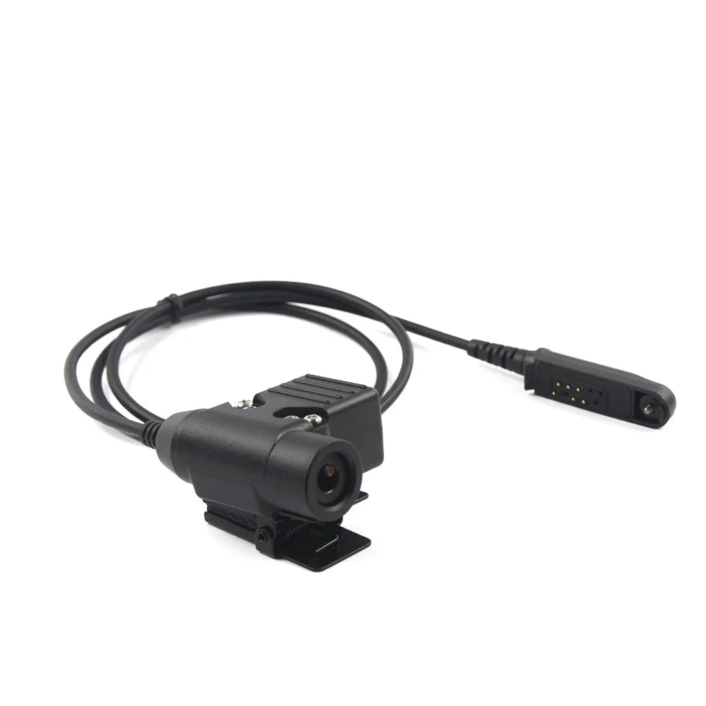 Ham Radio 7.1mm Adapter Speaker Microphone with U94 PTT for Baofeng UV-9R / UV-9R Plus / BF-9700 - 5