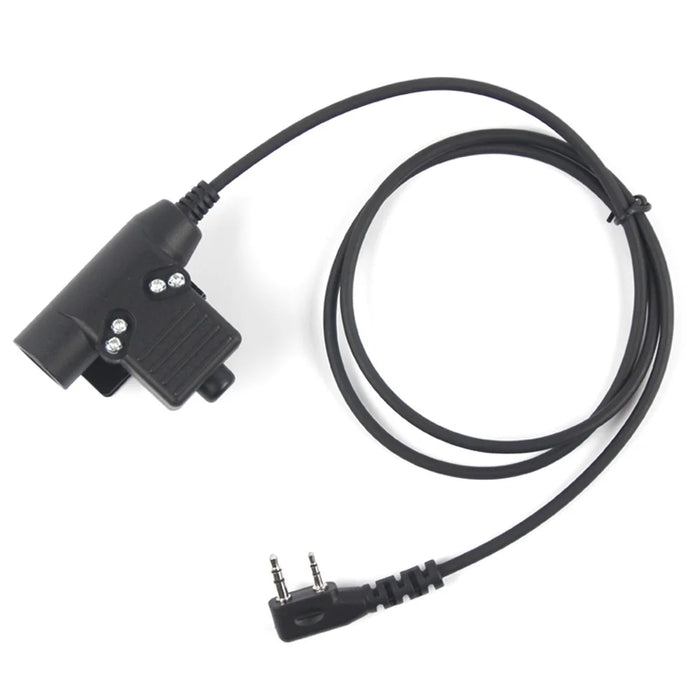 Ham Radio 7.1mm Adapter Speaker Microphone with U94 PTT for Baofeng Kenwood HYT TYT - 4