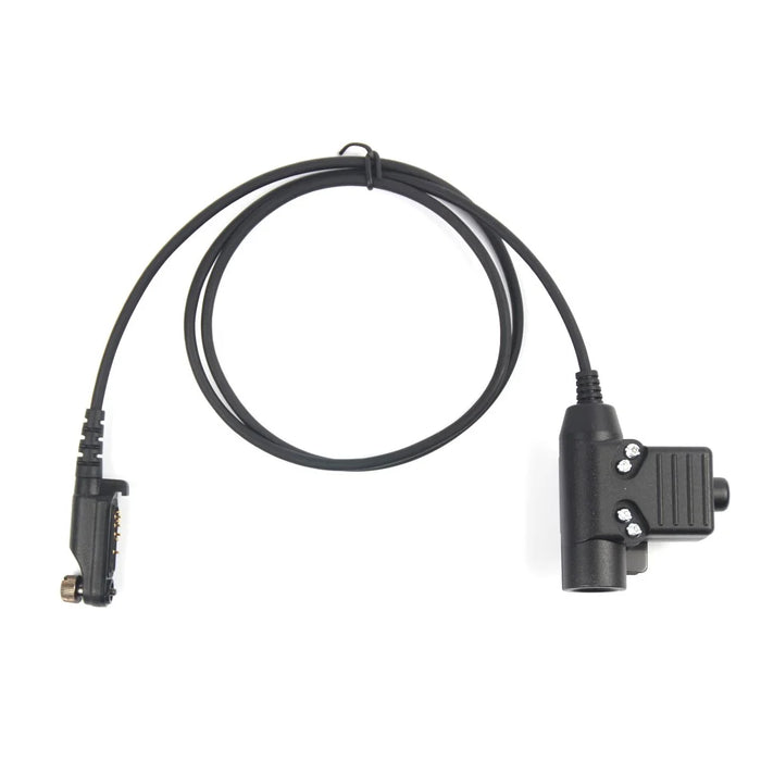 Ham Radio 7.1mm Adapter Speaker Microphone with U94 PTT for Hytera X1p  /  PD600  /  PD660  /  PD680  /  AR-685 - 7