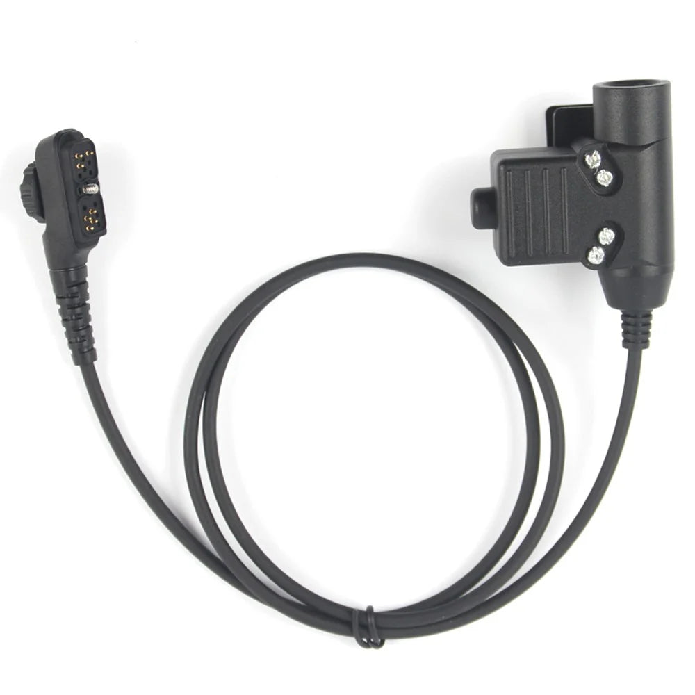 Ham Radio 7.1mm Adapter Speaker Microphone with U94 PTT for Hytera PD700  /  PD780  /  PD782  /  PD785 - 2