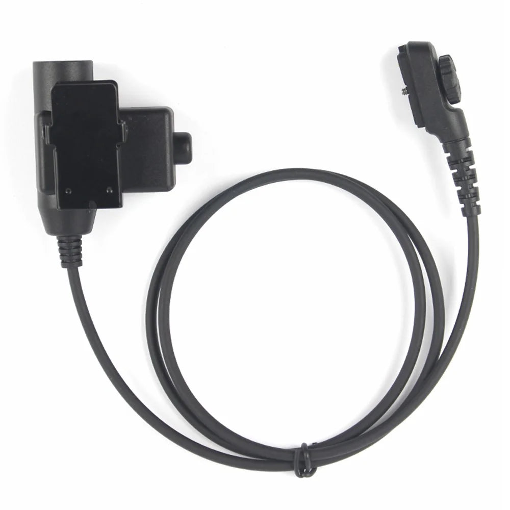 Ham Radio 7.1mm Adapter Speaker Microphone with U94 PTT for Hytera PD700  /  PD780  /  PD782  /  PD785 - 6