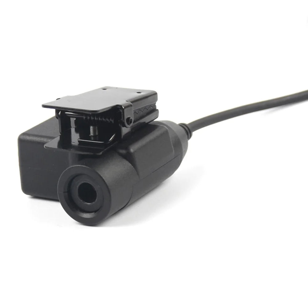 Ham Radio 7.1mm Adapter Speaker Microphone with U94 PTT for Motorola Xir P6600  /  P6620  /  DP2400  /  MTP3250  /  DEP550 - 4