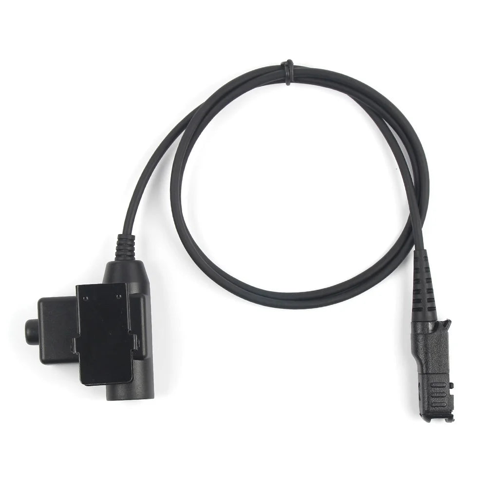 Ham Radio 7.1mm Adapter Speaker Microphone with U94 PTT for Motorola Xir P6600  /  P6620  /  DP2400  /  MTP3250  /  DEP550 - 7
