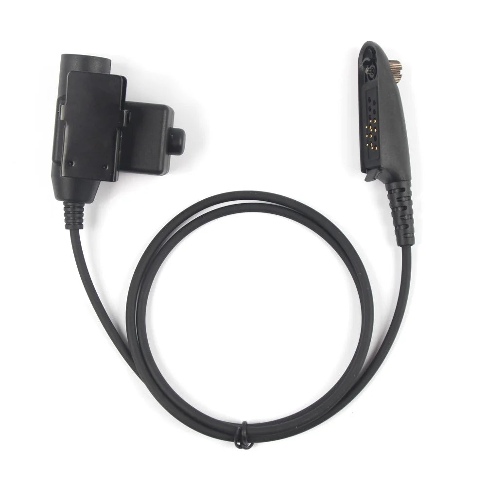 Ham Radio 7.1mm Adapter Speaker Microphone with U94 PTT for Motorola GP140 / GP320 / GP328 / GP338 / GP380 - 7