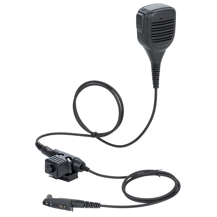 Ham Radio 7.1mm Speaker Microphone with U94 PTT Headset Adapter for Motorola GP328Plus - 1